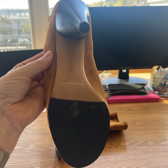 Isabel Marant Cofnac Brown Lystal Heeled Ankle Boots - New Size 41 - Picture 5 of 5